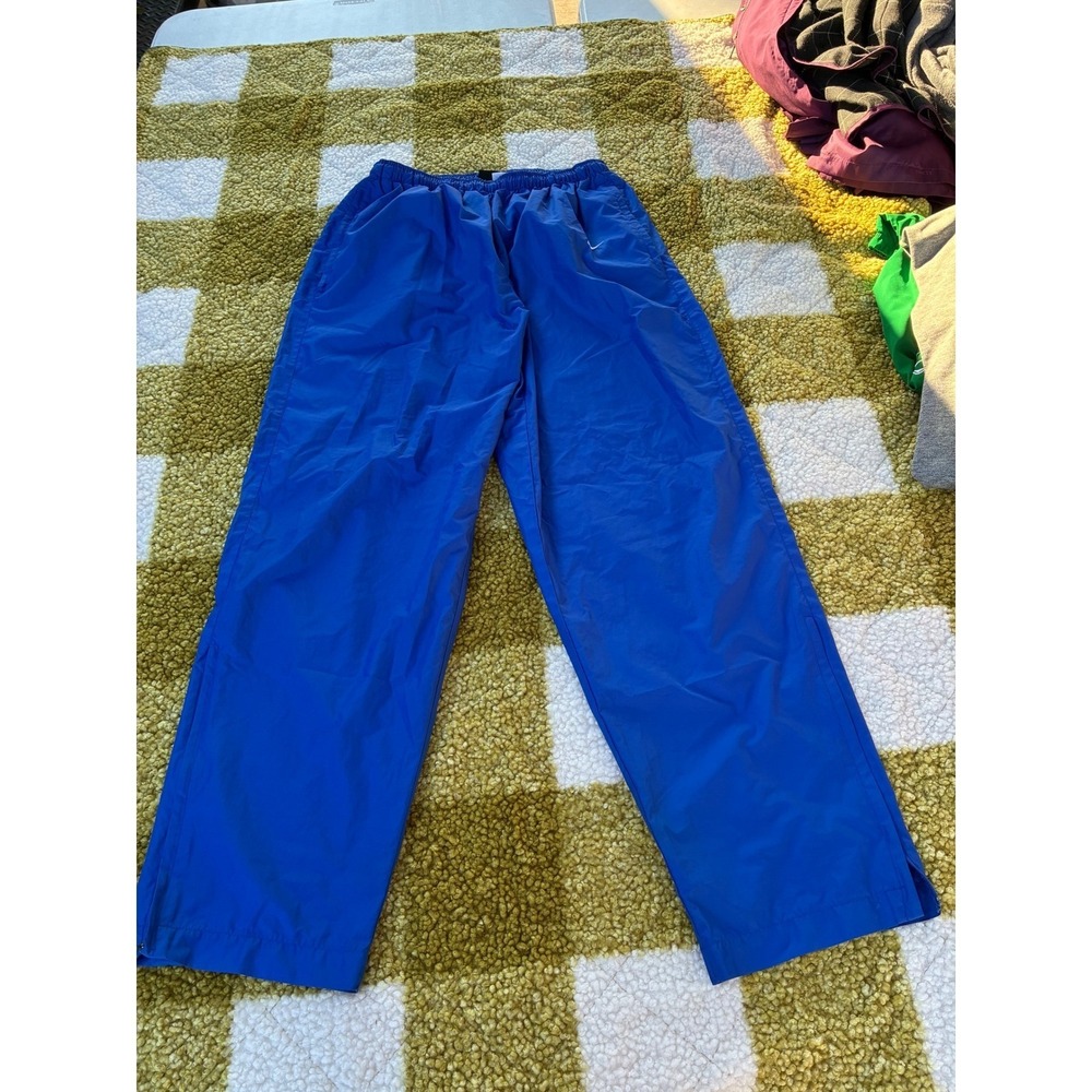 Nike Team Blue Polyester Track Pants Joggers Athletic Gear XL